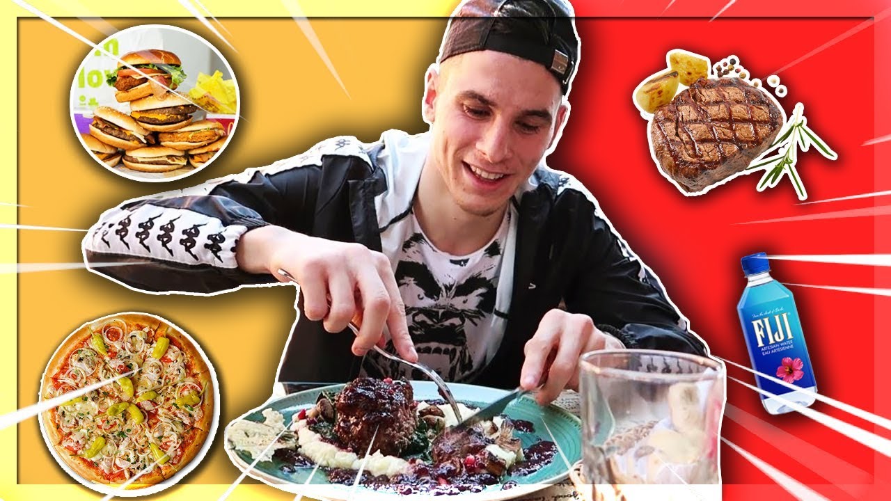 24H JEDEM NAJSKUPLJU HRANU !! *ode plata*