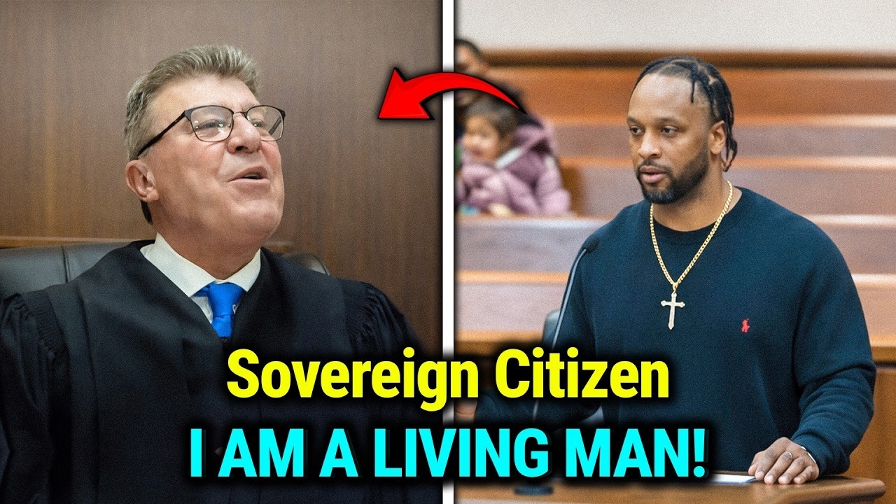 “Sovereign Citizen Tries ‘Split Personality’ Defense — Judge Instantly Shuts Him Down!”
