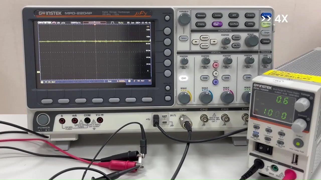 GW INSTEK MPO-2000 Oscilloscope: NTSC Signal-to-Image Conversion with Python
