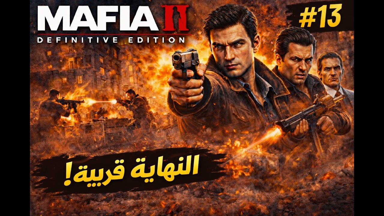Mafia II Definitive Edition 🚨 وصلنا لآخر المراحل! Chapter 13 أحداث قوية 😱
