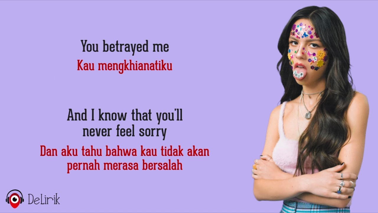 Traitor - Olivia Rodrigo (Lirik Lagu Terjemahan)