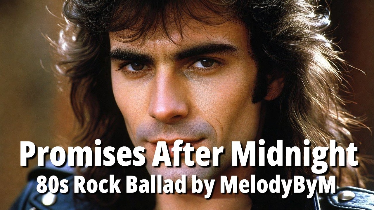 Promises After Midnight – 80s Rock Love Song | Full Performance Official Lyrics Music Video