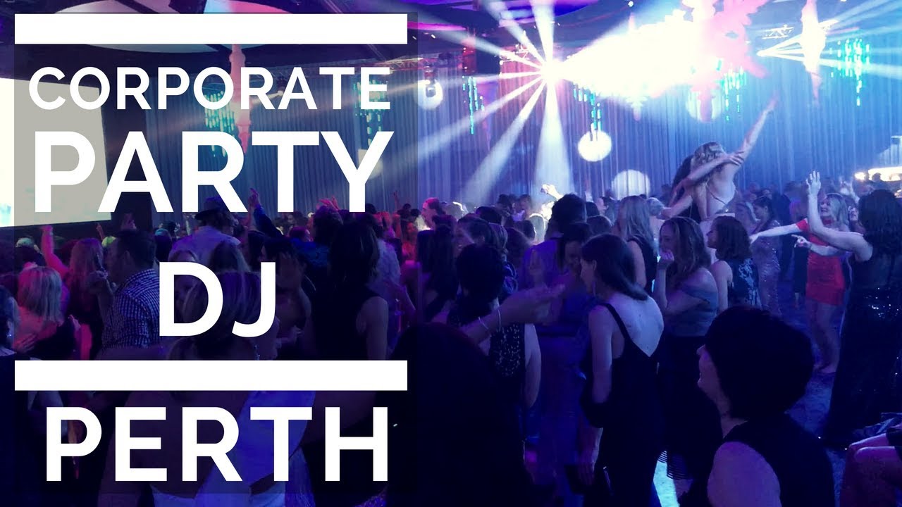 Corporate Party DJ Perth (PCEC 2018) Dean Anderson of Groove Night Avenue