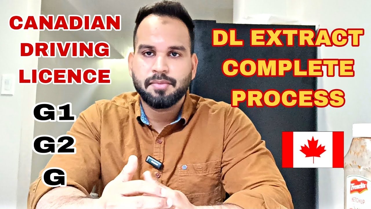 DL Extract Complete Process | Canadian Driving Licence Process | Oshawa | Durham College | Canada 🇨🇦