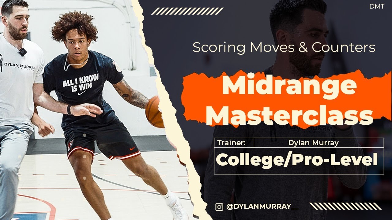 How to Master the Mid Range | Scoring Moves & Counters | Dylan Murray Training | Basketball Workout