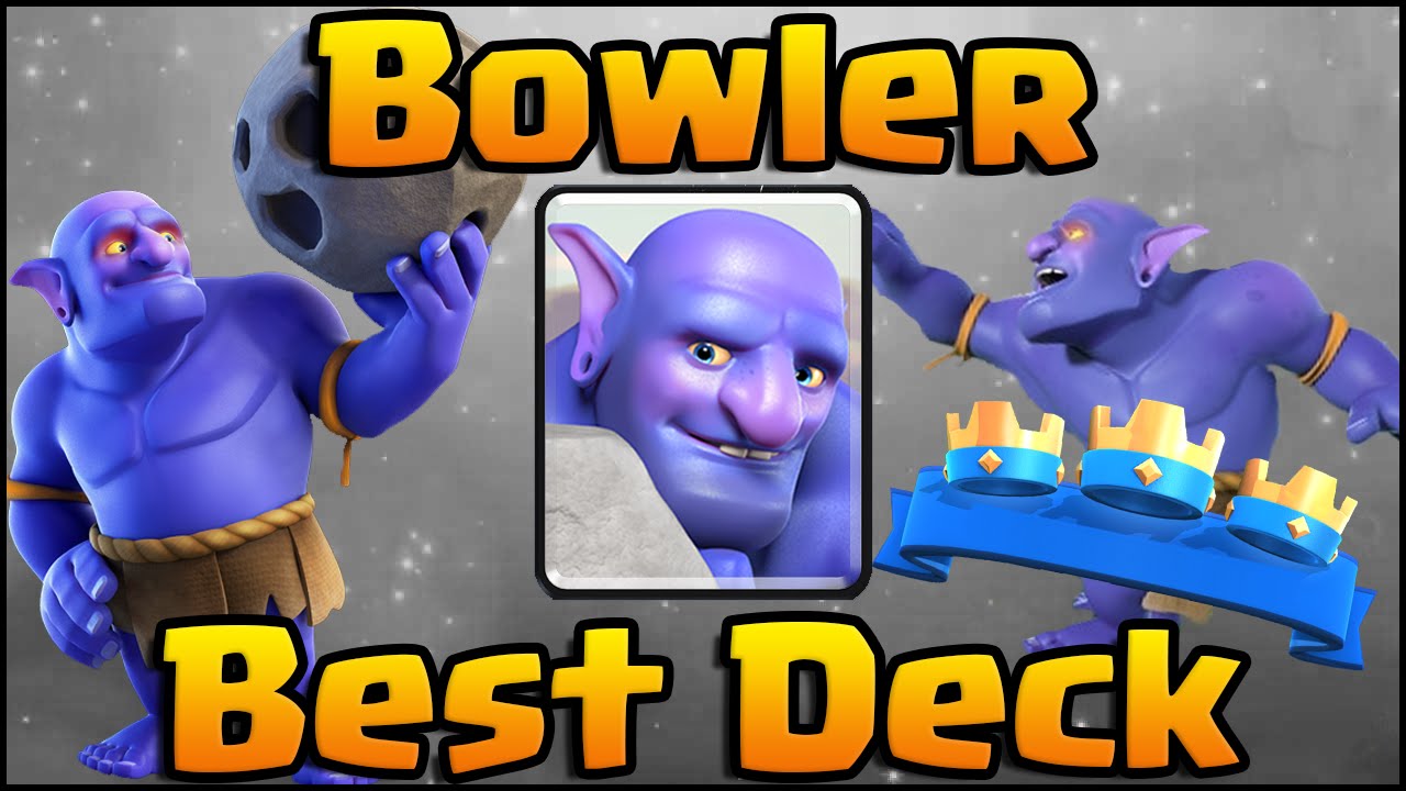 Clash Royale - Best Bowler Deck and Strategy for Arena 8 and Arena 9!