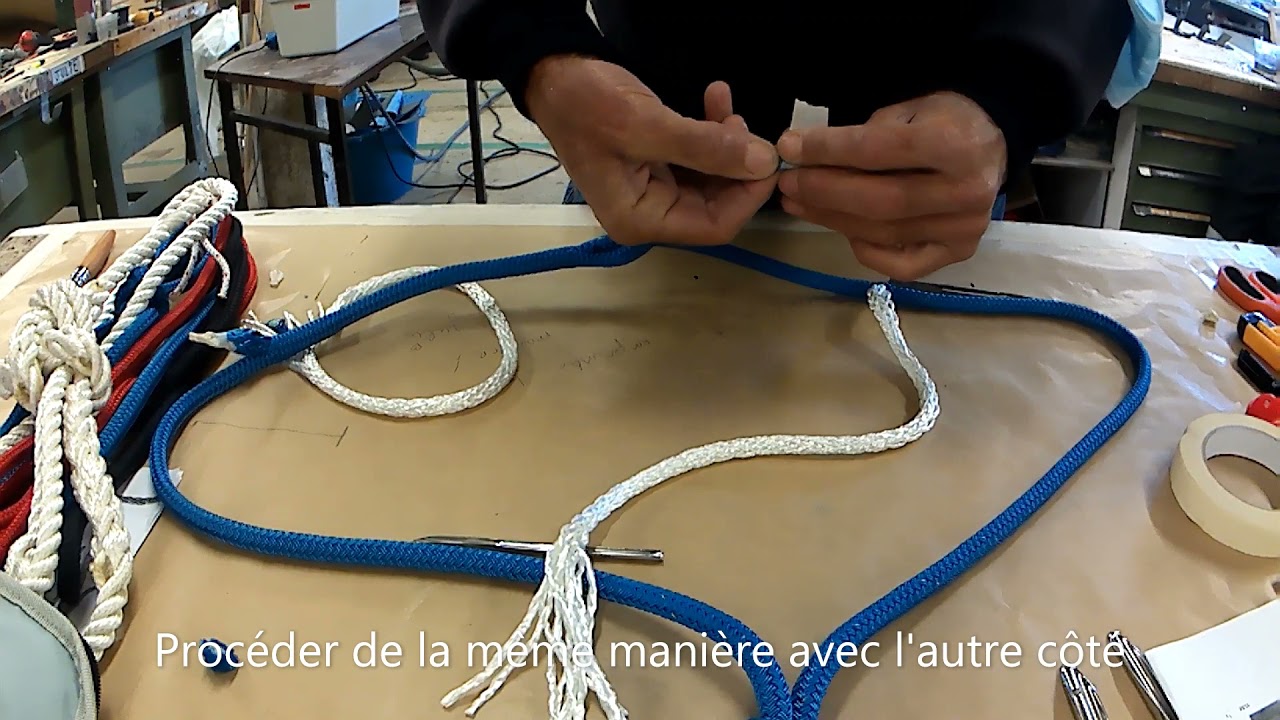 Epissure bout sans fin sur polyester