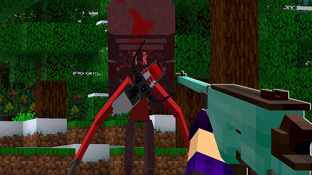 a gente foi Caçar o KRAMPUS na Floresta...Minecraft assustador