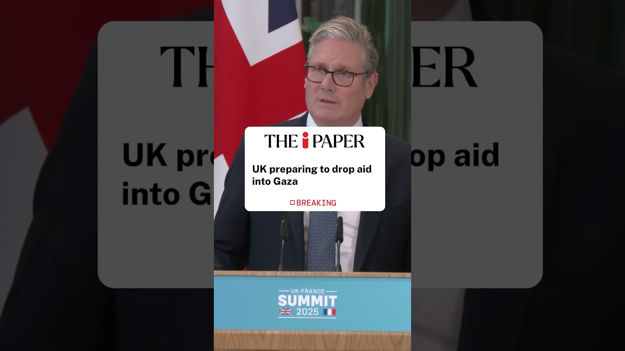 UK Preparing To Drop Aid Into Gaza