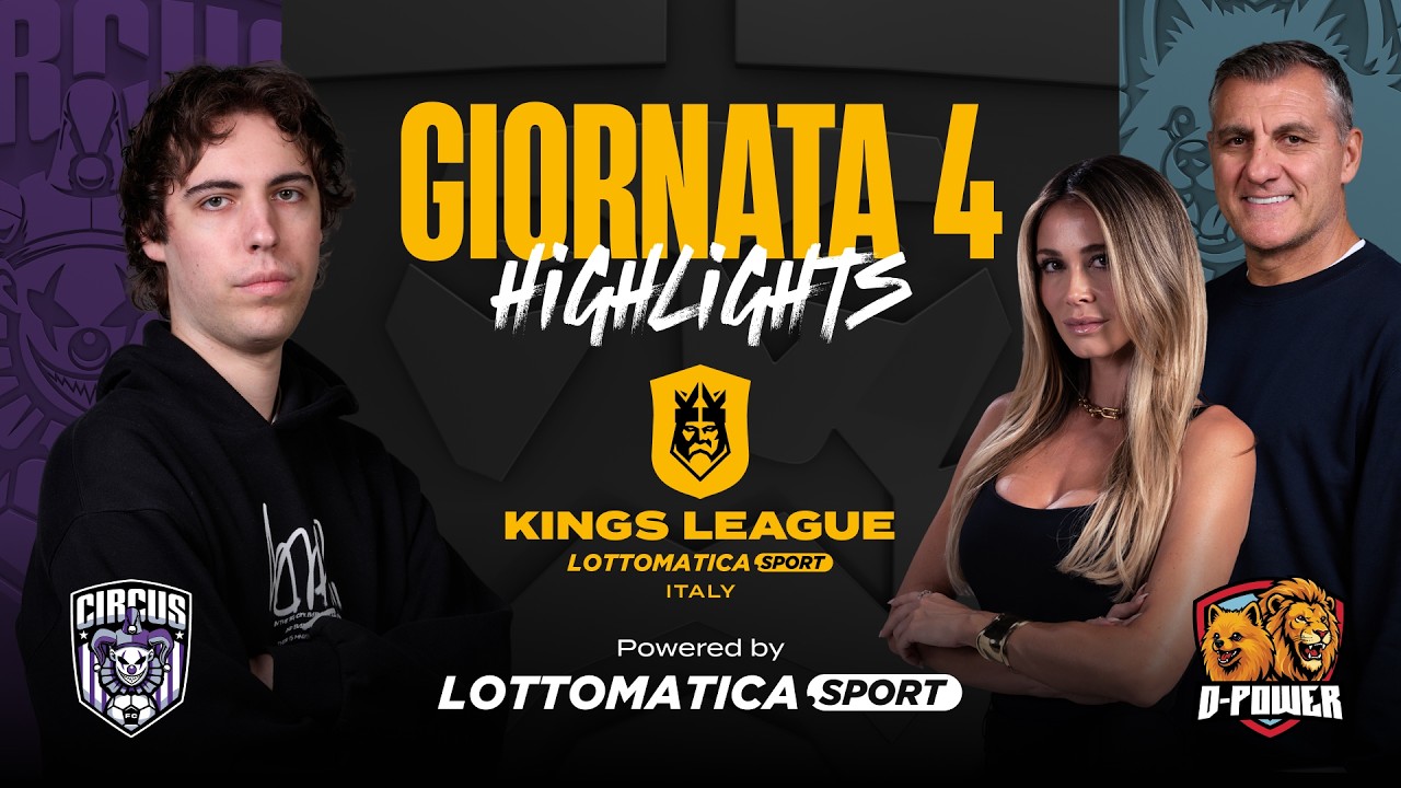 CIRCUS FC vs D-POWER | Highlights | Round 04 | Split 2 | KINGS LEAGUE LOTTOMATICA.SPORT ITALY