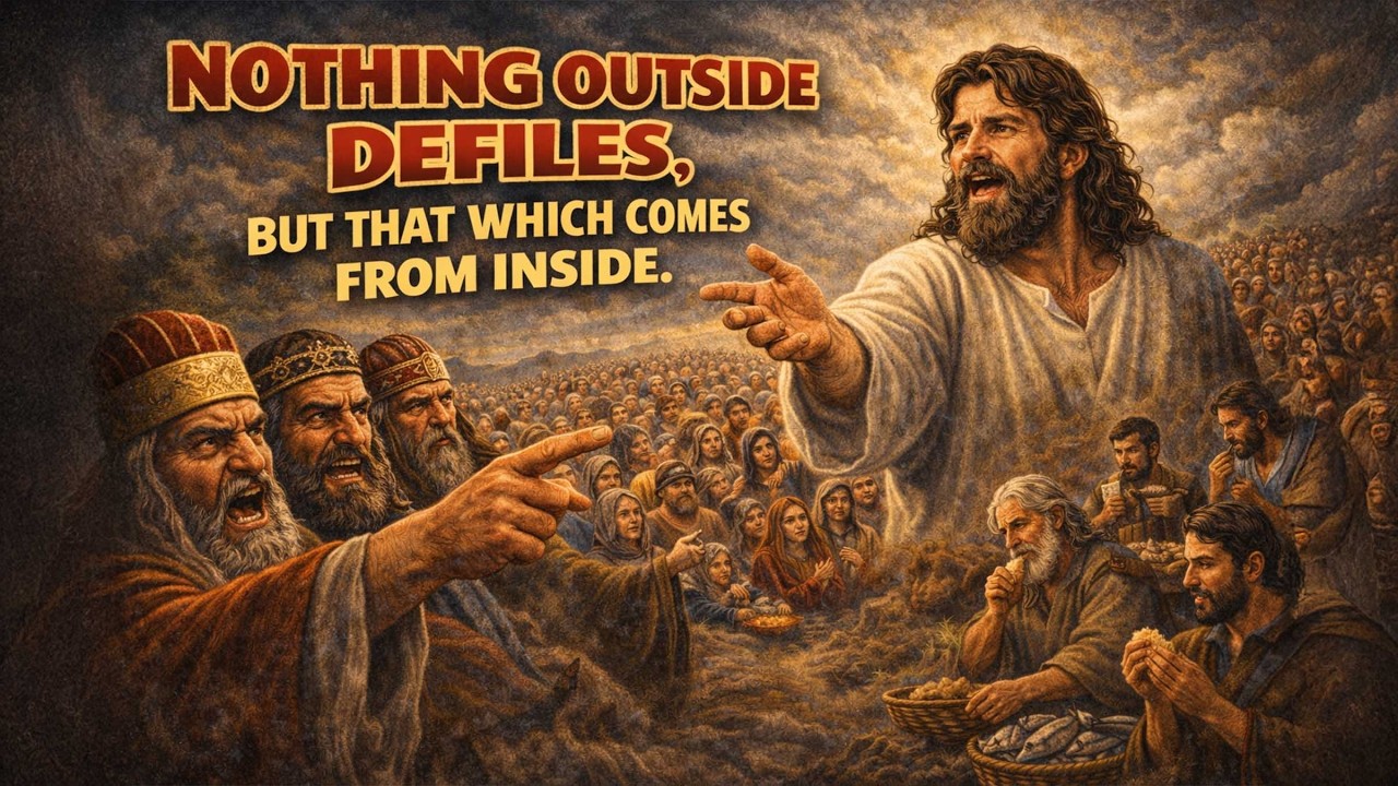 Day 17 - Lenten Bible Study | Gospel of Mark  7:1-23