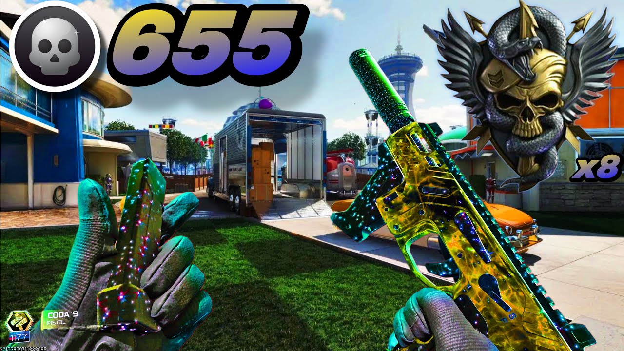 655 KILLS + 8 NUKES w/ NEW INSANE 2 SHOT CODA 9 on NUKETOWN!