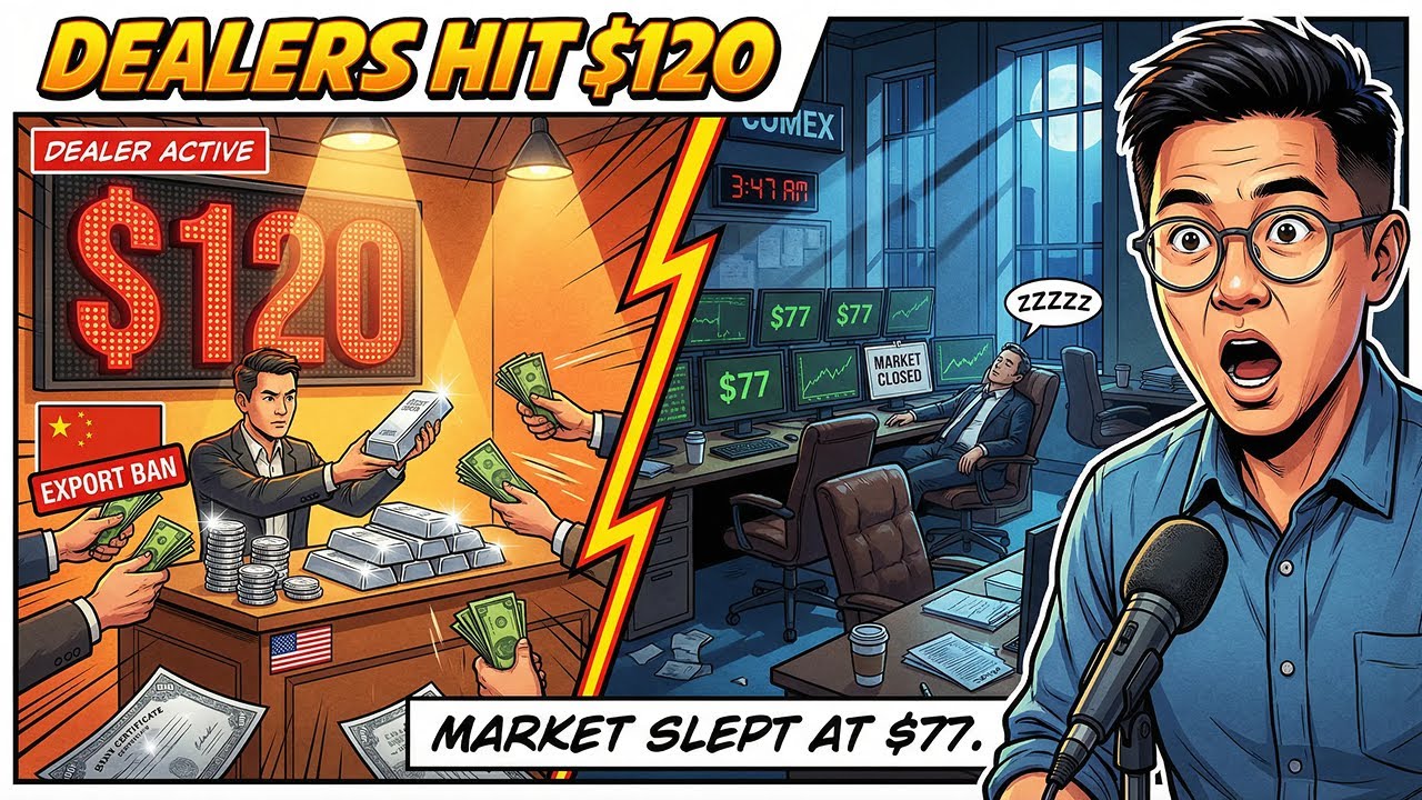 How Silver Dealers Hit $120 While the Market Slept at $77
