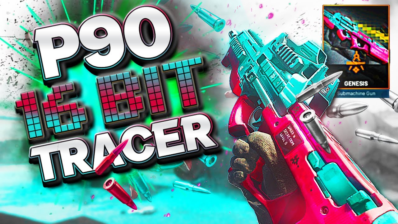 THE P90 SEASON 6 is POWERFUL!!! NEW 16 BIT TRACER PACK (Modern Warfare Warzone)