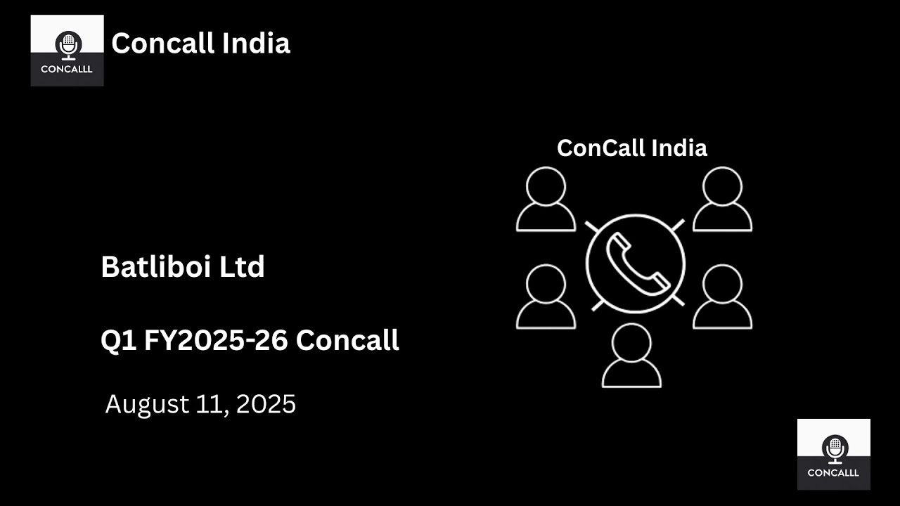 Batliboi Ltd Q1 FY 2025-26 Concall