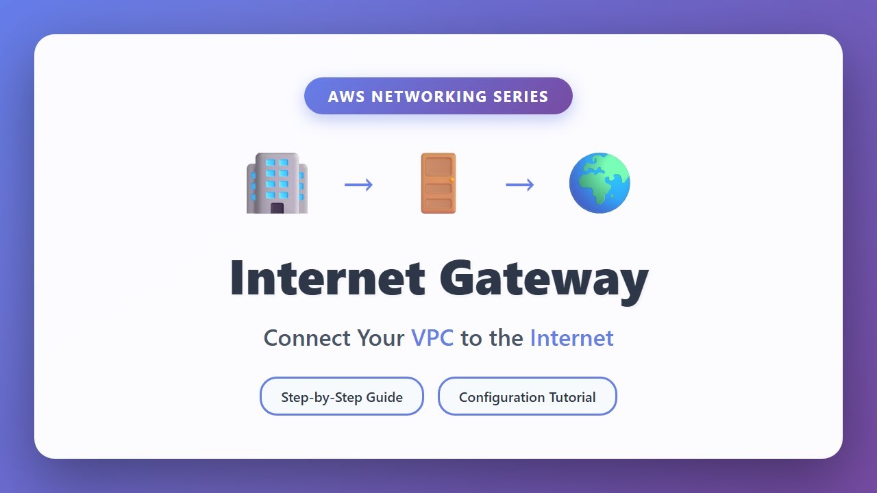 AWS Internet Gateway Tutorial: Connect Your VPC to the Internet - Step by Step Guide