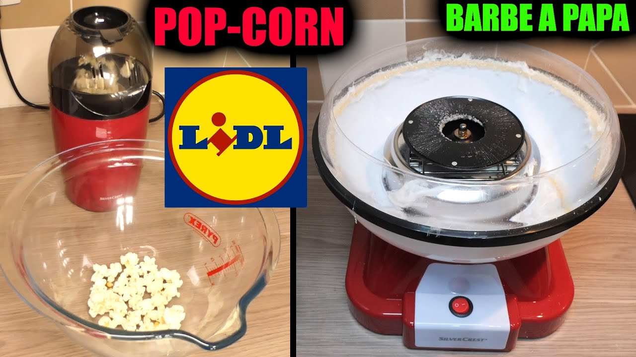 LIDL Устройство POPCORN & производитель сладкой ваты SILVERCREST