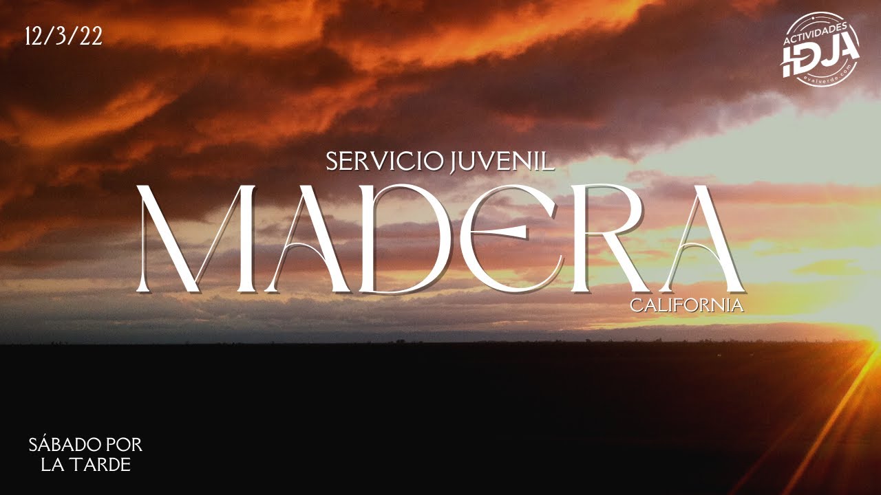 Servicio Juvenil en Madera, CA | 12/3/22 | Pastor Bernardino Garcia | Por la tarde