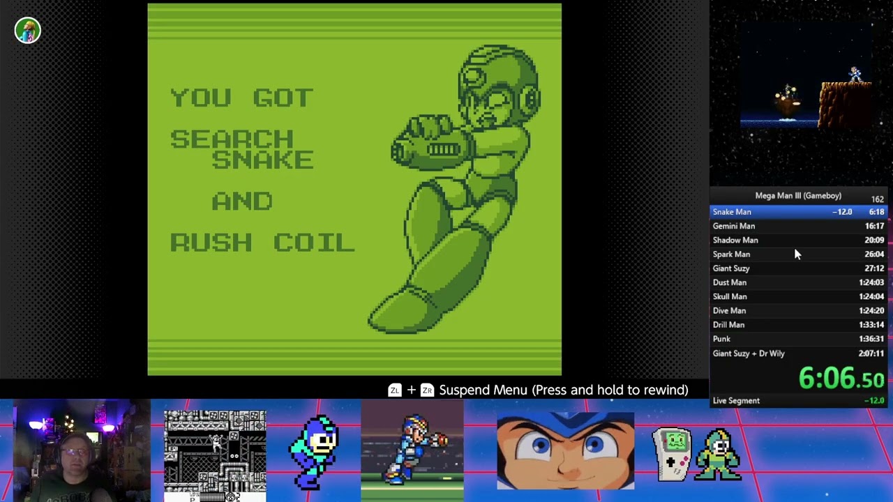 Happy New Year!!! Another Mega Man III, gameboy run to begin!