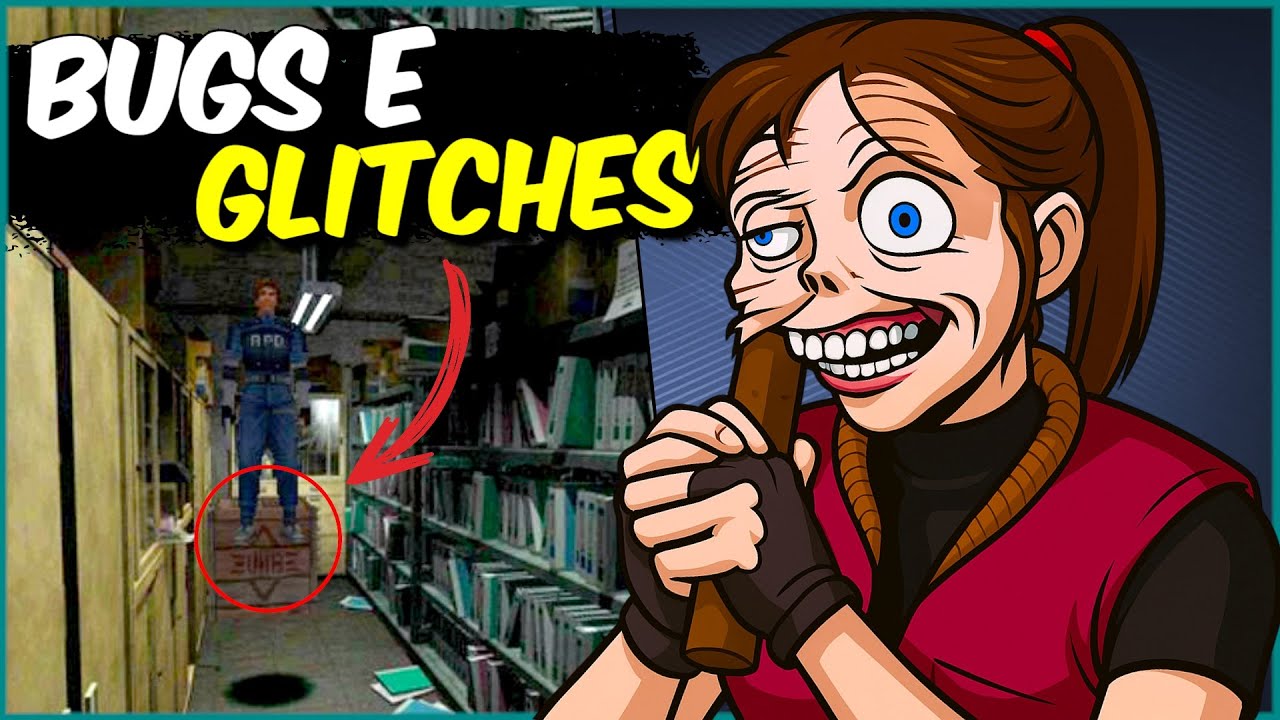 BUGS e GLITCHES quebrados demais em jogos RESIDENT EVIL