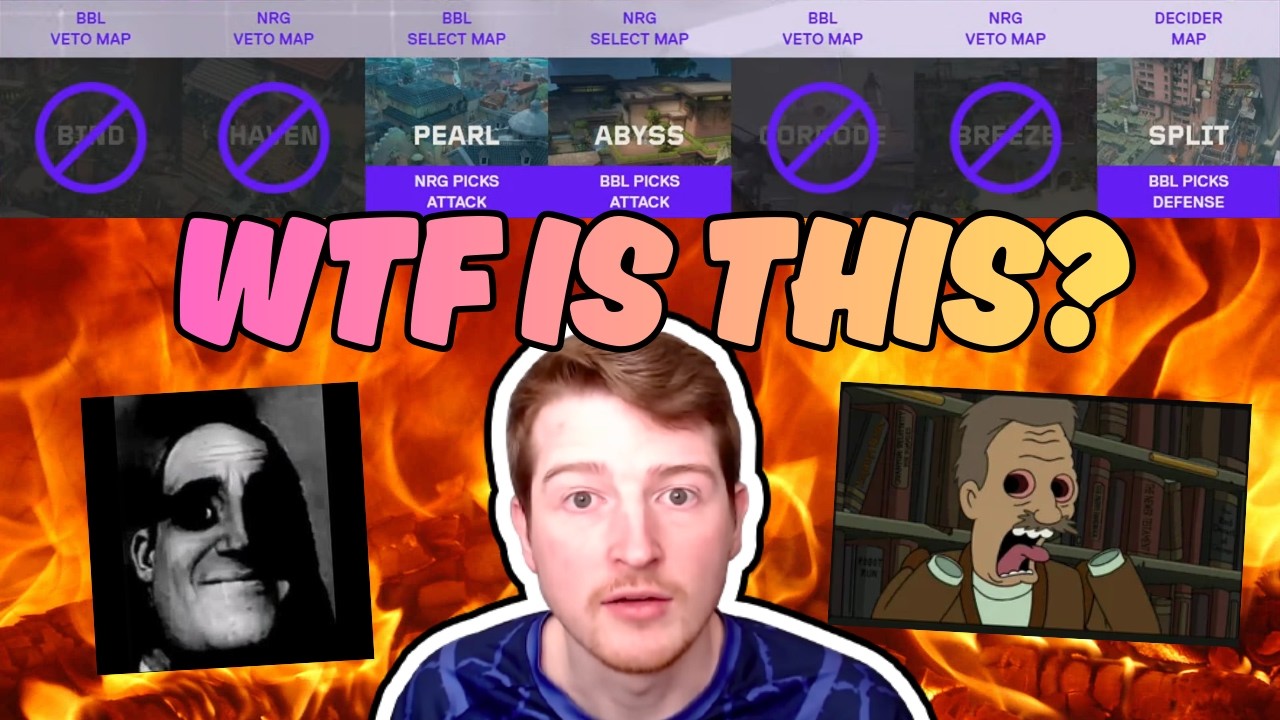 Somehow I CRASHED OUT At A Map Veto!