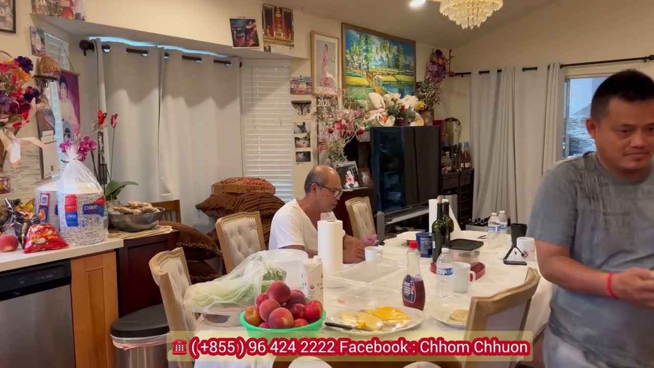 #2341 អាហារពេលព្រឹក មានបបរគ្រឿងដូចនៅខ្មែរដែរ | សម្បត្តិជន 