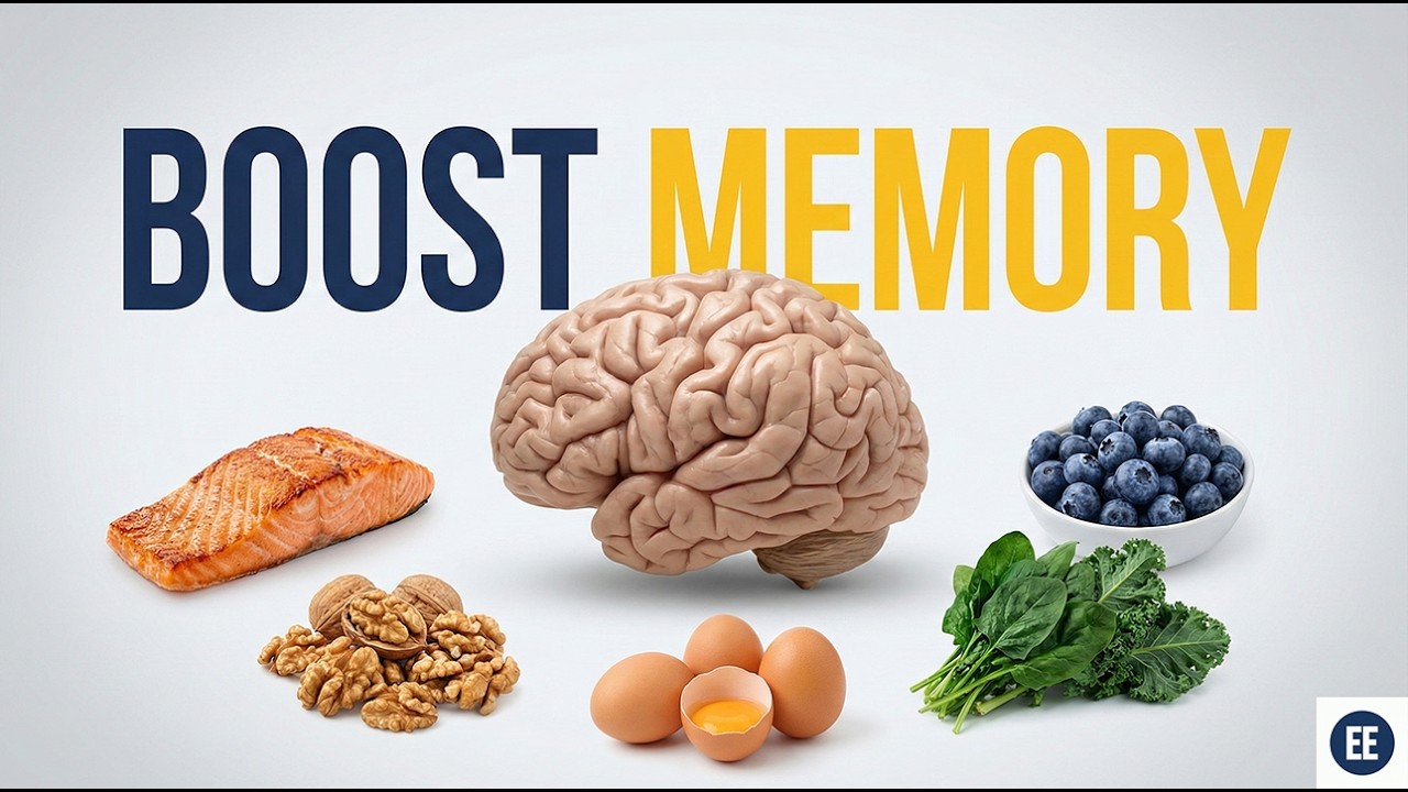 5 Foods Proven by Science to Boost Memory & Brain Power