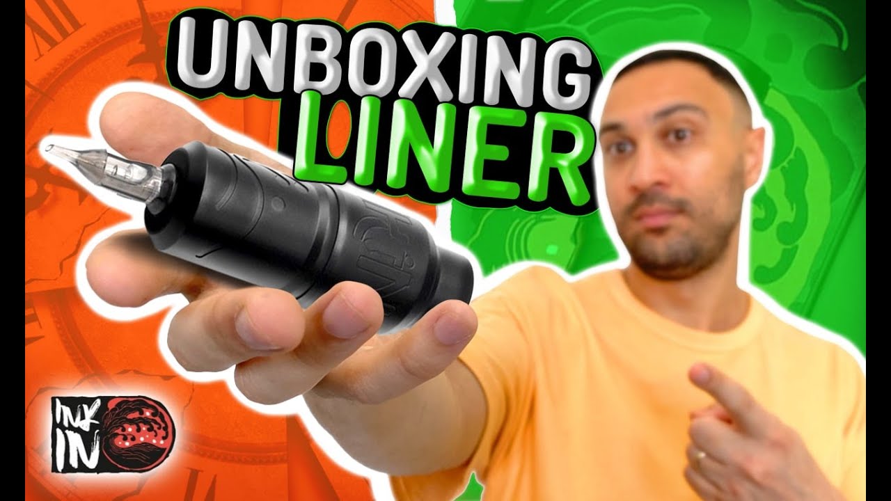 unboxing INKIN tattoo machine   preview pen machin - انباکسینگ  دستگاه تاتو از برند اینک این