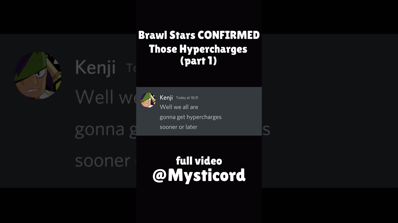 Brawl Stars CONFIRMED Those HYPERCHARGES Part 1 