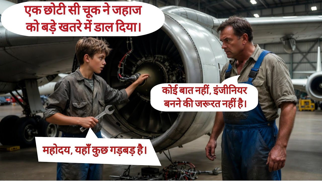 Emergency Landing Hindi Story | तीसरी लाइट लाल थी | Emotional Hindi Story