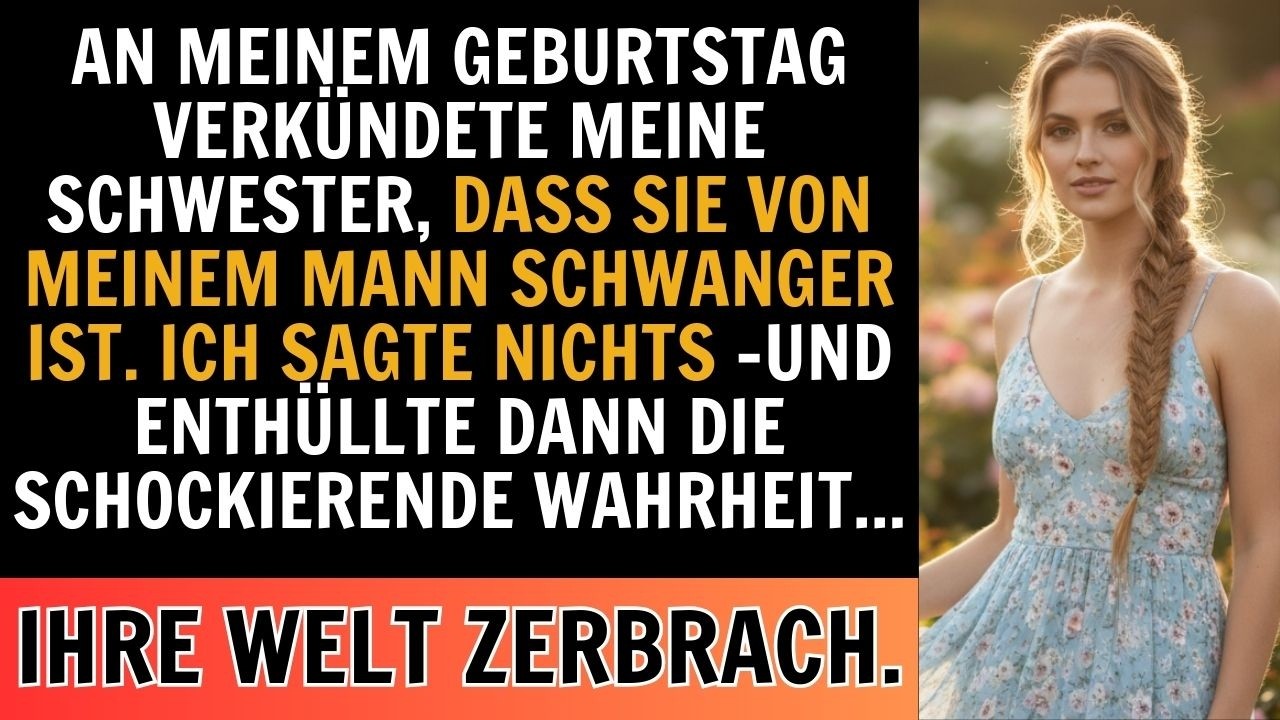 Meine Schwester verkündete ihre Schwangerschaft mit meinem Mann – dann enthüllte ich seine…