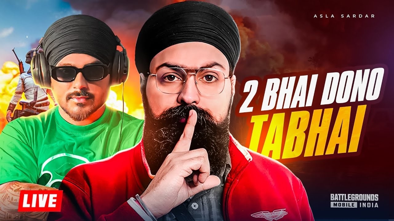 2 Bhai Dono Tabahi  | AslaSardar | #bgmi #bgmilive #bgmiindia #live #shortsfeed