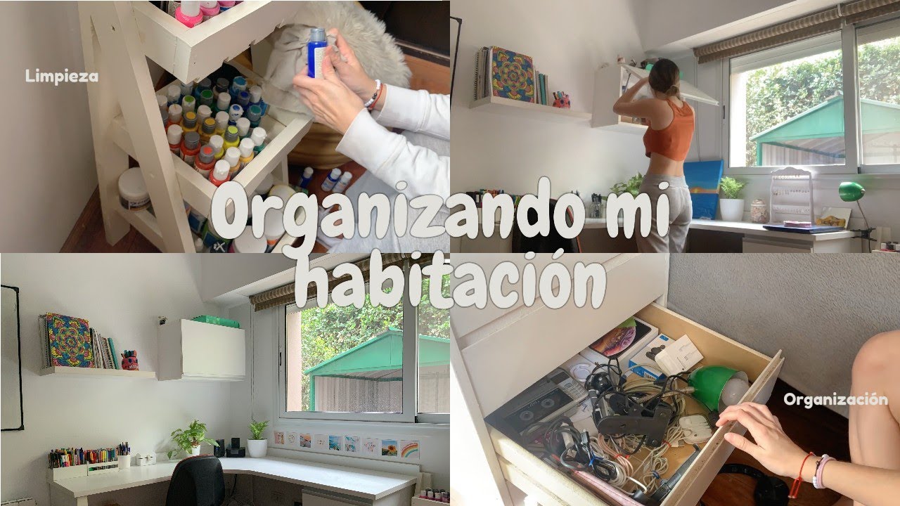ORDENANDO mi HABITACIÓN | limpieza, organización y cambios