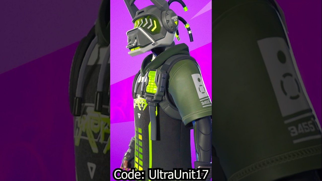 *NEW* Darkmode Yon Dar - Fortnite Season 6 OG Battle Pass - Twin Turntables Set