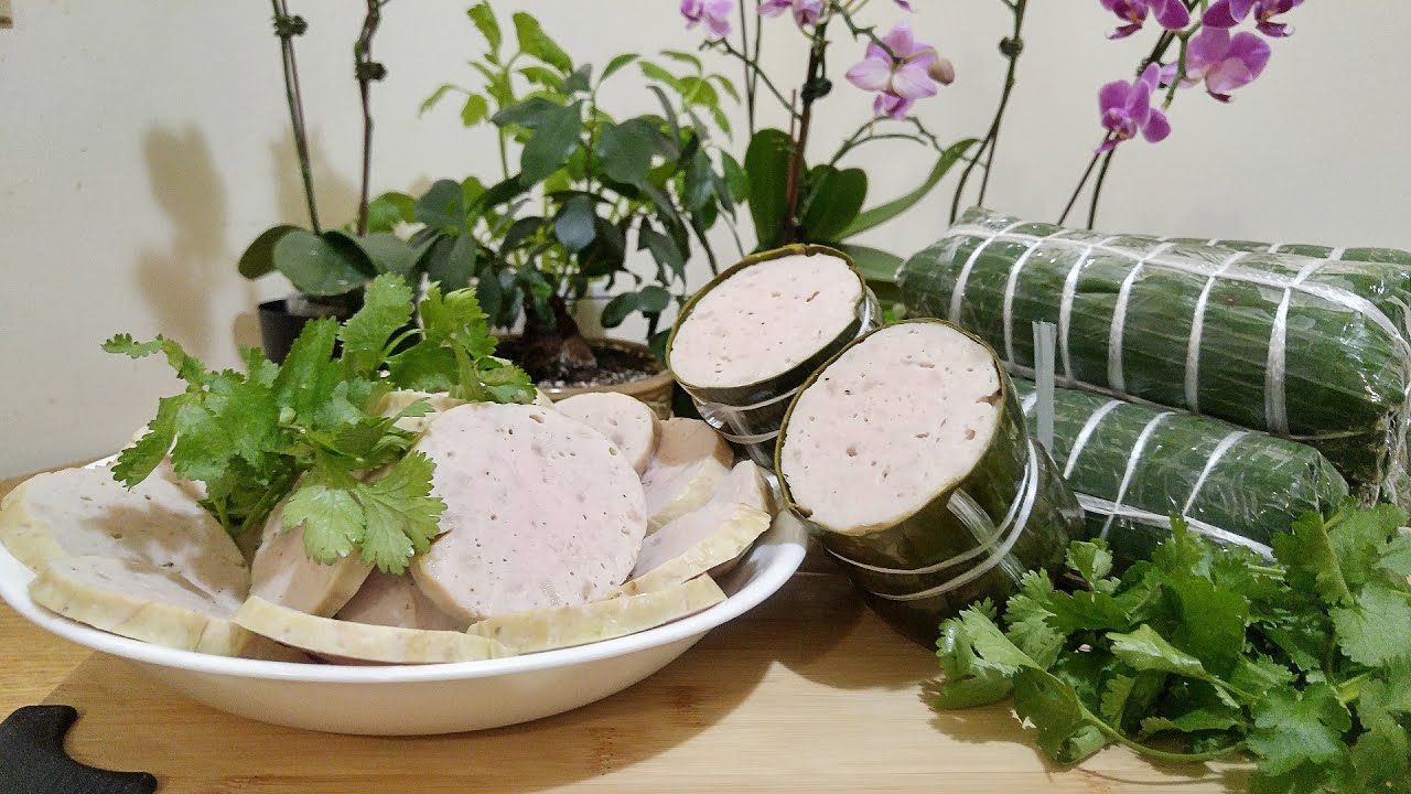 Cách làm CHẢ LỤA - GIÒ LỤA ăn tết - Cách làm đơn giản ai ai cũng sẽ làm được