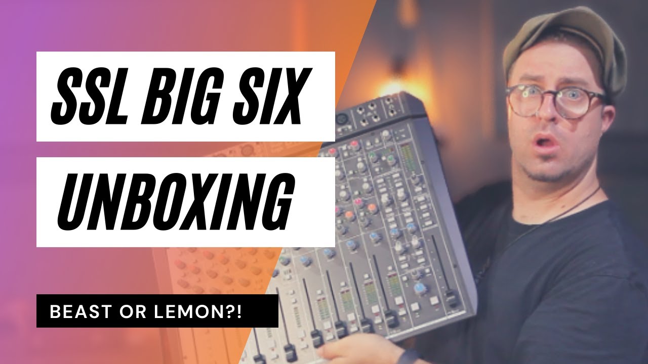 UNBOXING THE SSL BIG SIX #unboxing #studio