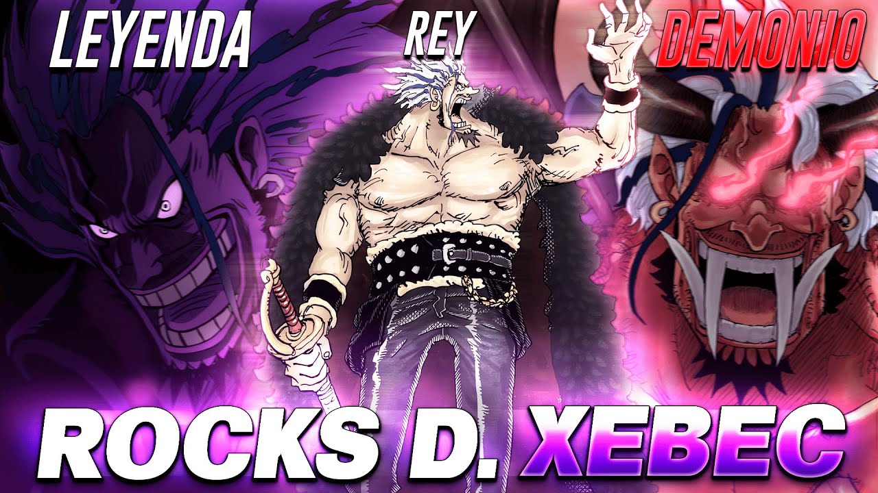 Rocks D. Xebec: ¡El LEGENDARIO Pirata del CLAN DAVY D.! - One Piece Historia y Evolución