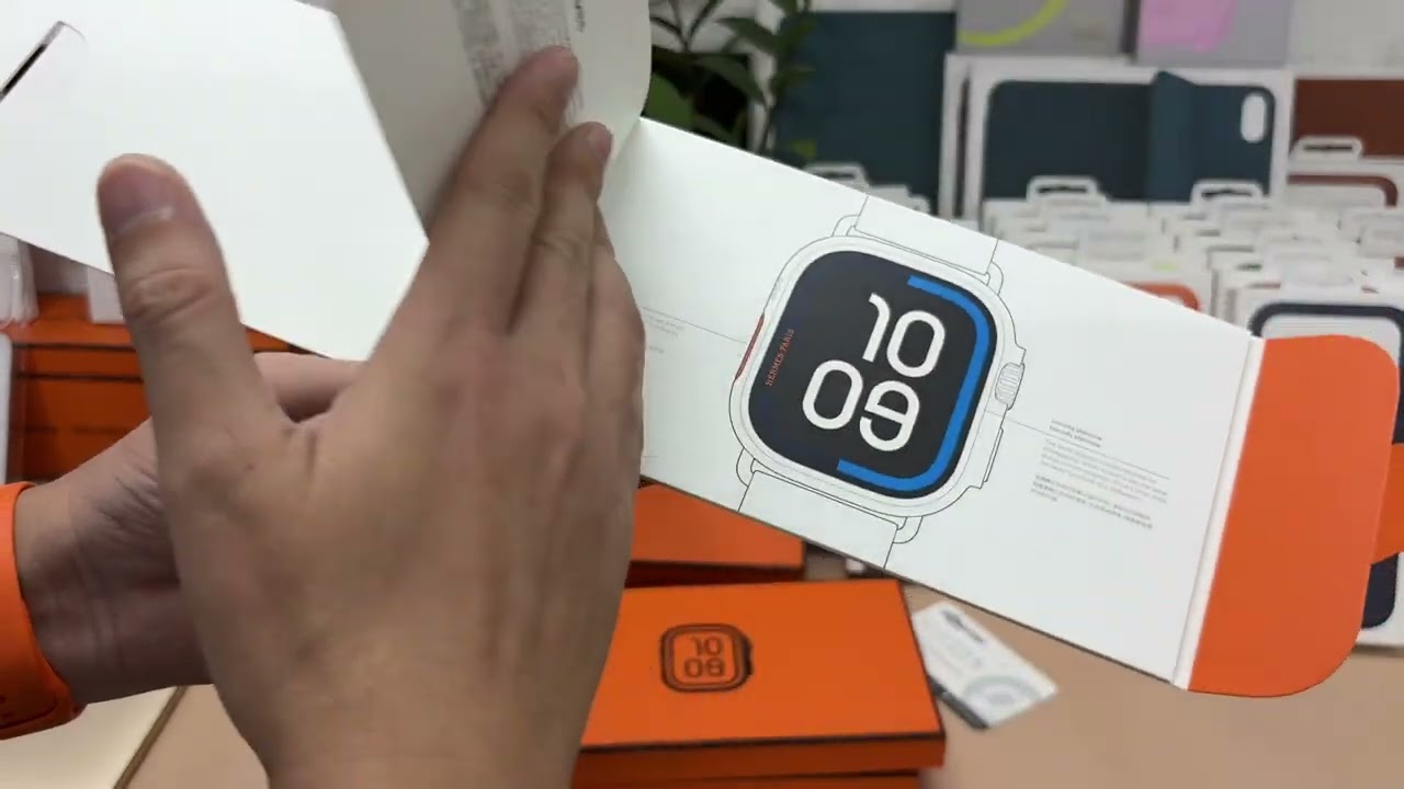 Khui hộp Apple Watch Hermes Ultra 3 