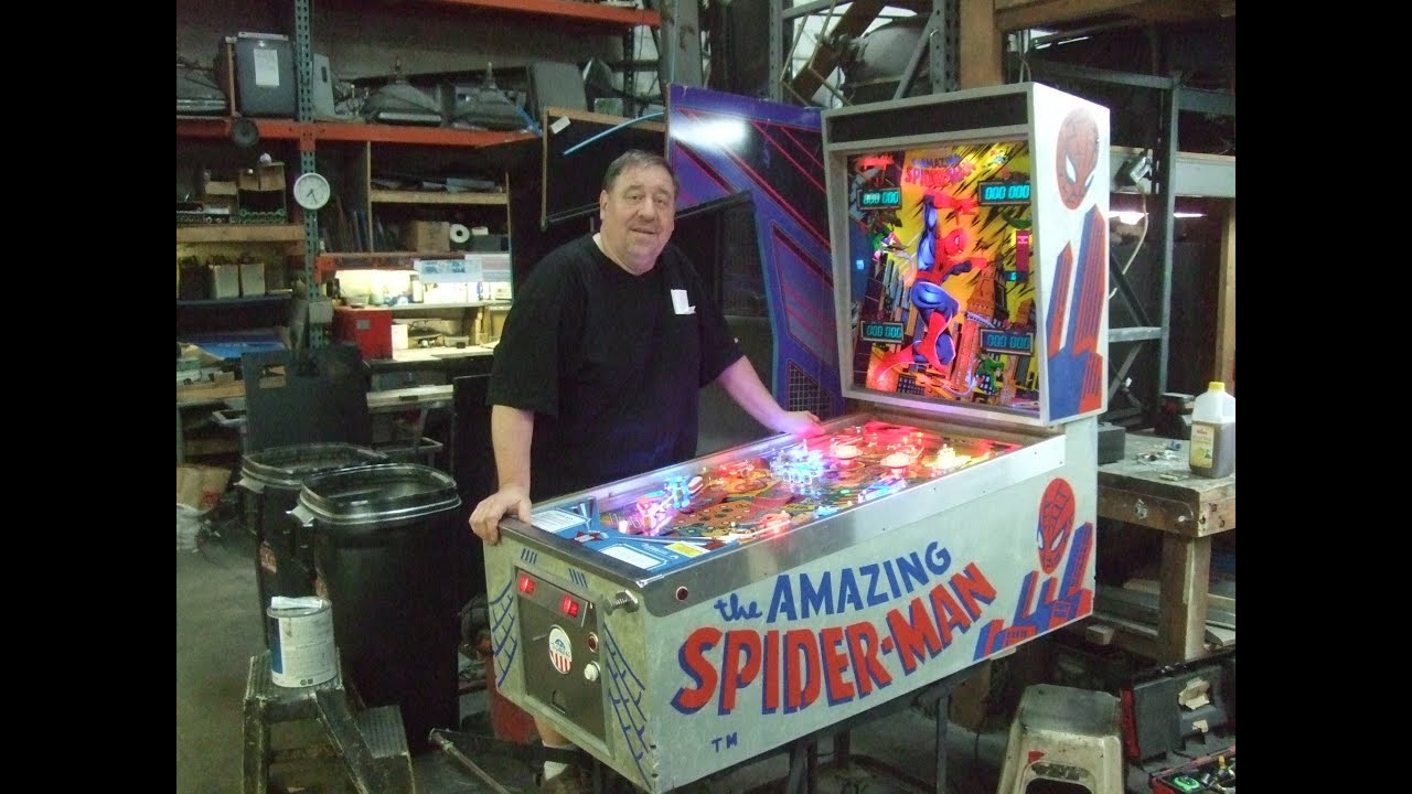 #671 Gottlieb THE AMAZING SPIDERMAN Pinball Machine - TNT Amusements
