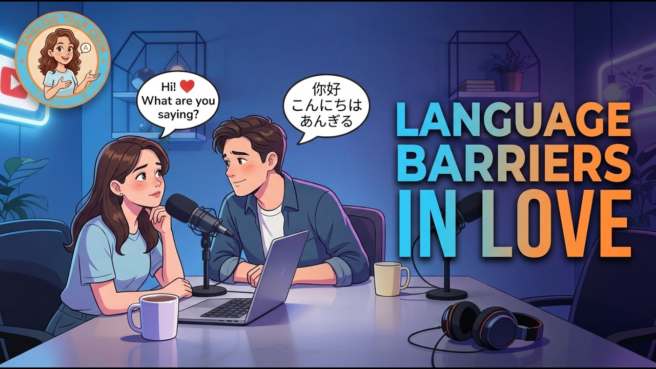 Daily English Conversation Podcast | OVERCOMING LANGUAGE BARRIERS IN INTERNATIONAL RELATIONSHIPS