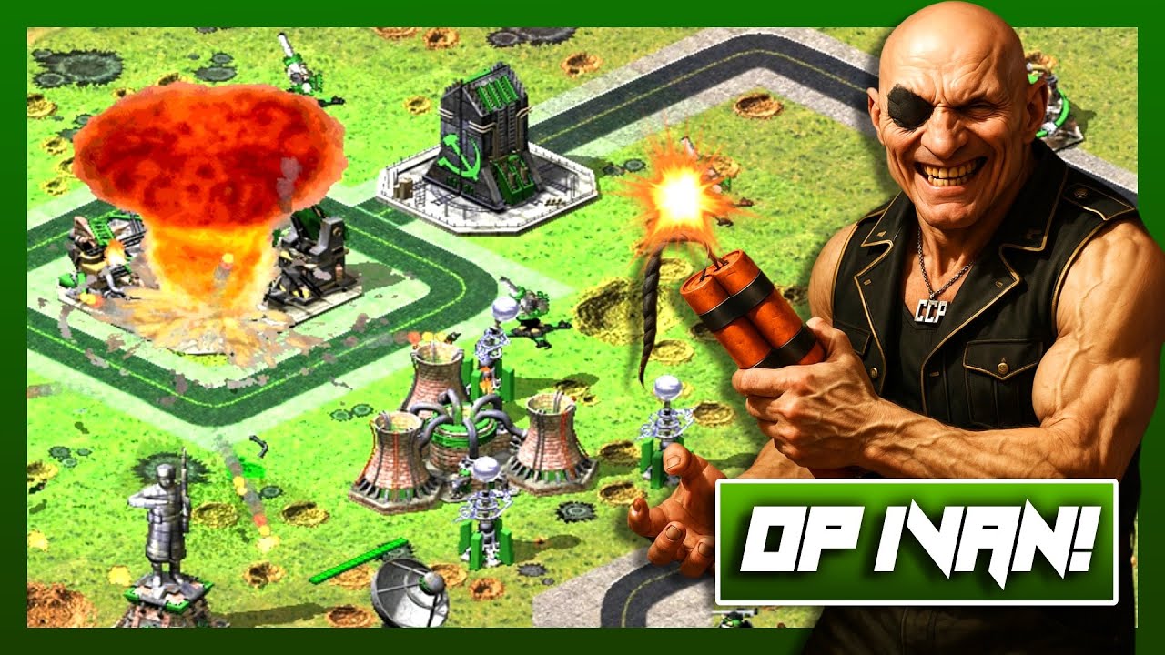 I Broke Red Alert 2 Using CRAZY IVAN and Stole Allied Tech