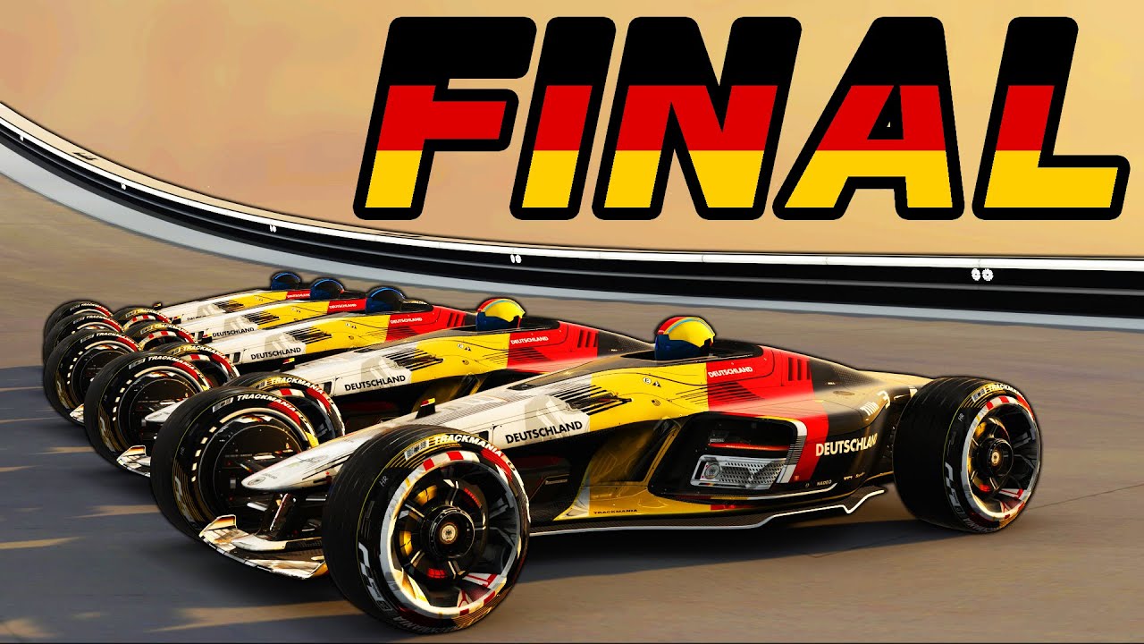 Germany started to dominate the Trackmania Games...