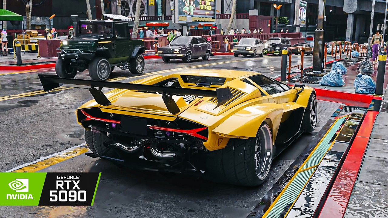 [8K] Cyberpunk 2077 on RTX 5090 is Pure Visual Insanity