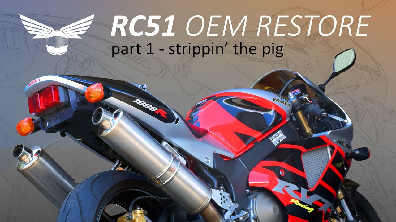 Honda RC51 | SP1 OEM Restore Part 1