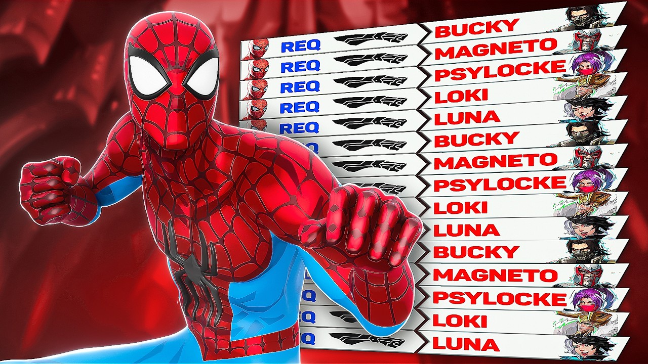 Showing Spider-Man Is A Final Hit Farmer In Marvel Rivals