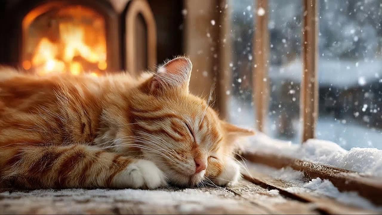 24/7 Smooth Night Jazz for Sleeping Cats & Cozy Stress Free Relaxation 🐱✨