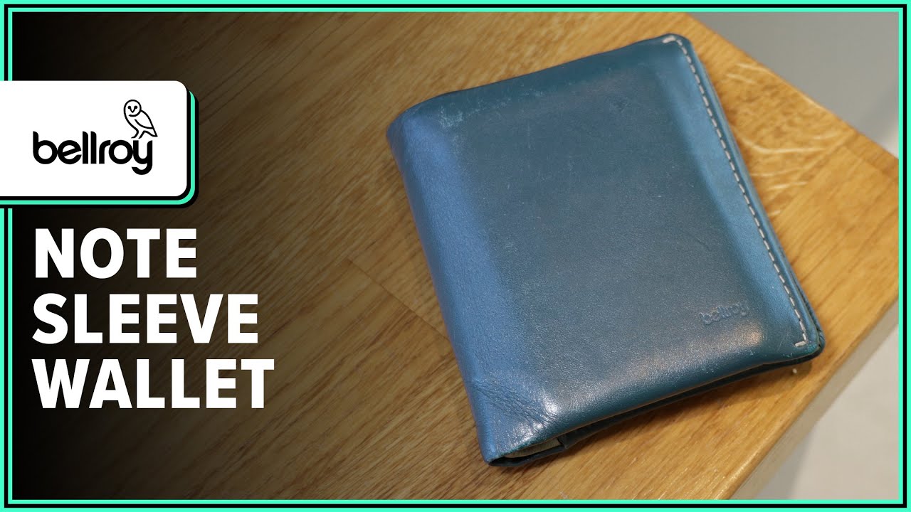 Bellroy Note Sleeve Wallet Review (1 Year of Use)