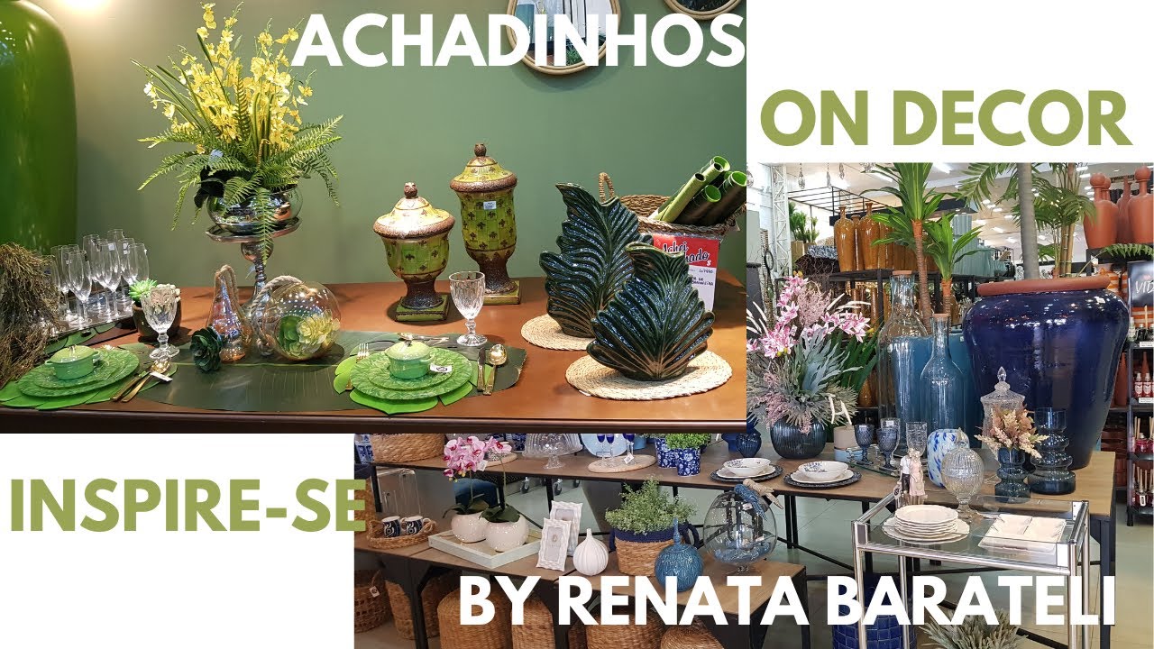 LINDOS ACHADINHOS DE DECORAÇÃO/ON DECOR/TOUR PORTO FERREIRA/A PERUA CHEGOU!!