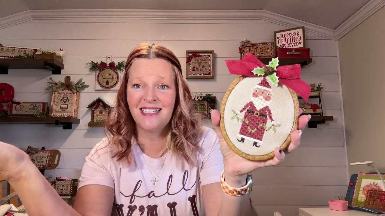 Flosstube #88 Javagirlstitches It’s the most wonderful time of the year🎄