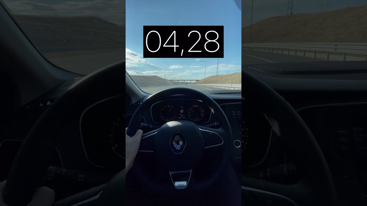 Renault Megane 1.3 TCe EDC 0-100 Hızlanma